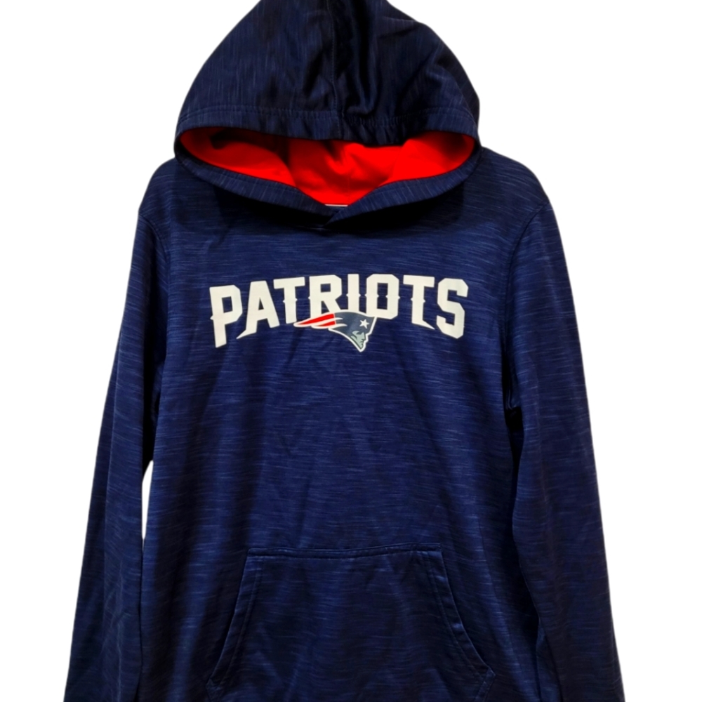NFL Team Apparel New England Patriots Youth XL Hoodie
